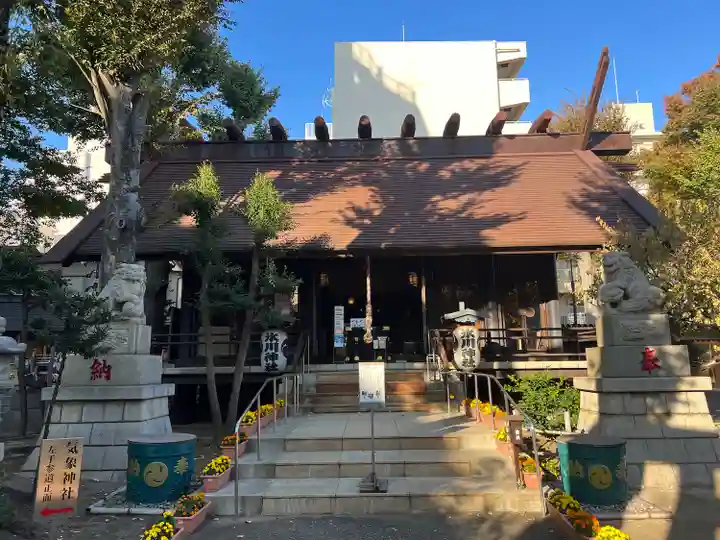 高円寺氷川神社の本殿・本堂