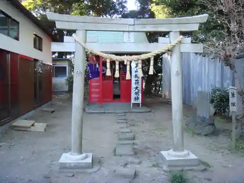持経寺の鳥居