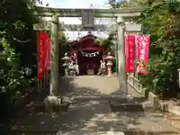 鎌数伊勢大神宮の鳥居