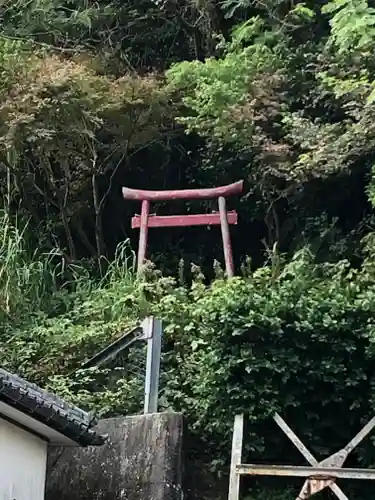 崎津諏訪神社の鳥居