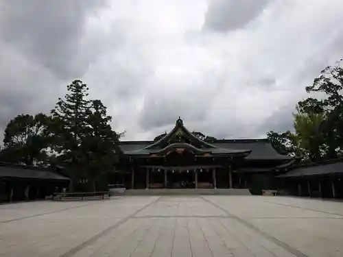 寒川神社の本殿・本堂