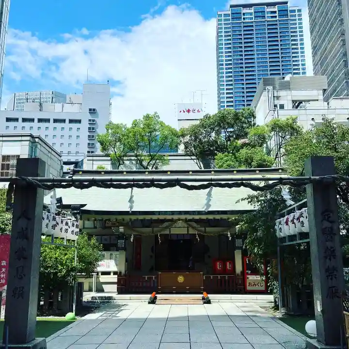 露天神社(お初天神)の本殿・本堂