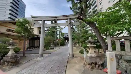 遠江分器稲荷神社の鳥居