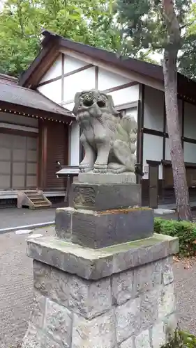 旭川神社の狛犬