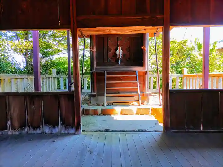 八幡社(大牧)の本殿・本堂
