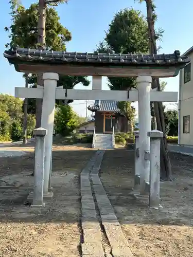 駒形神社の鳥居