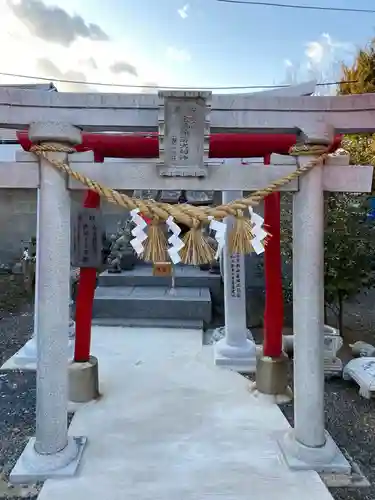 大鏑神社の鳥居