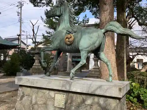 八幡神社の狛犬