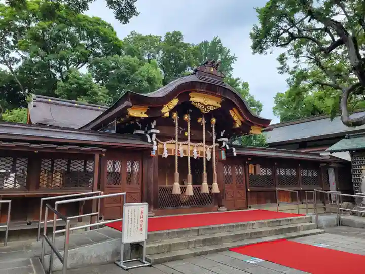 護王神社の本殿・本堂