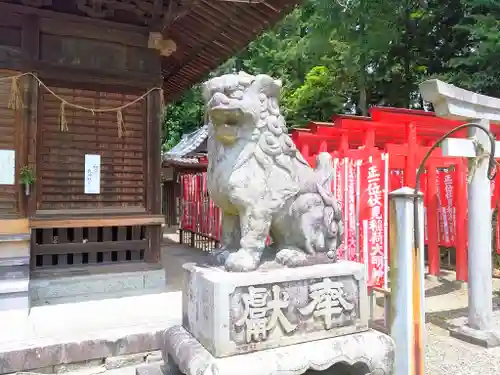 七所神社（百々七所神社）の狛犬