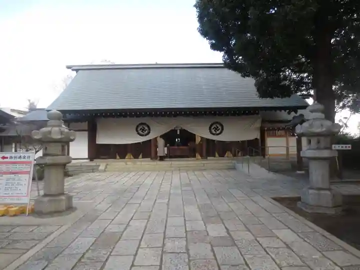 松陰神社の本殿・本堂