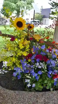 当別神社の手水舎