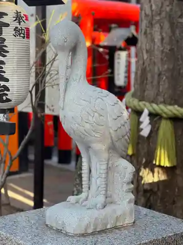 鴻神社の狛犬