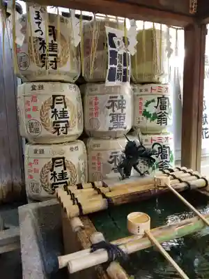 錦天満宮の手水舎