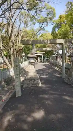 七所神社の鳥居