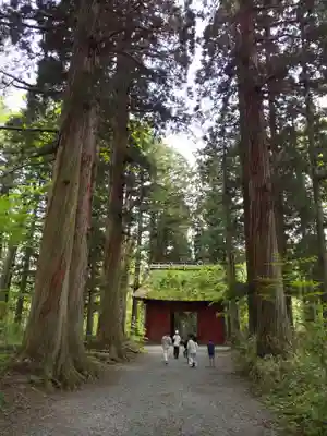 戸隠神社九頭龍社の山門・神門