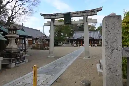 津島神社の鳥居