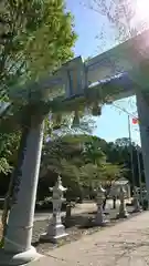 大島子諏訪神社の鳥居