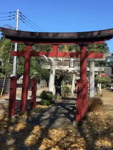 女化神社の鳥居