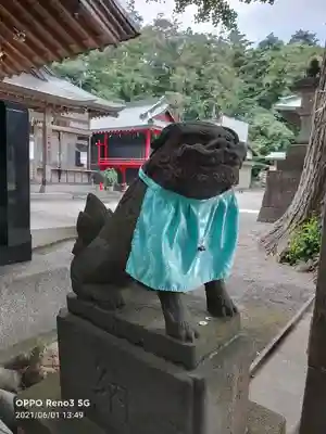 下総国三山　二宮神社の狛犬