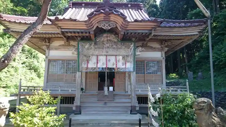 上ノ國八幡宮の本殿・本堂