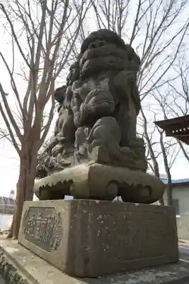 熊野福藏神社の狛犬