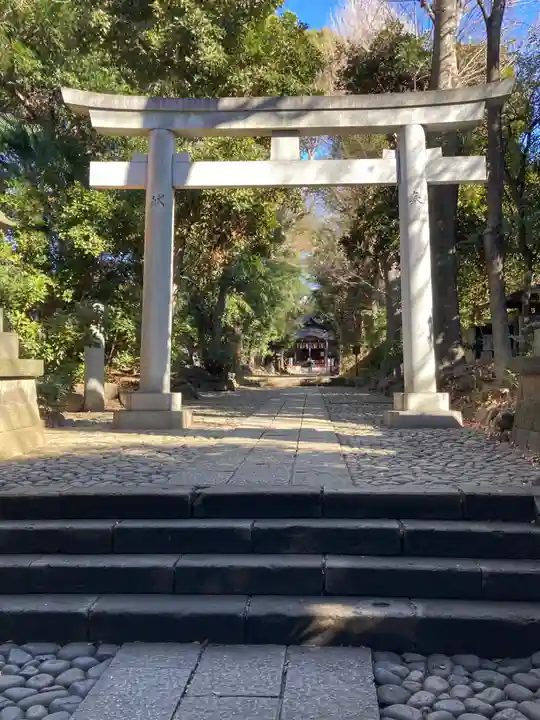 代々木八幡宮の鳥居