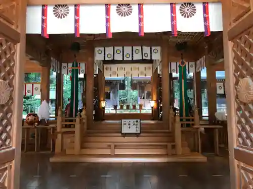 穂高神社本宮の本殿