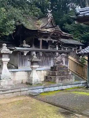 山直神社の本殿・本堂