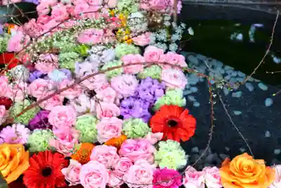 三津厳島神社の手水舎