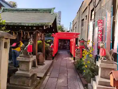 富士浅間神社の鳥居