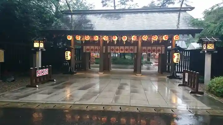櫻木神社の山門・神門