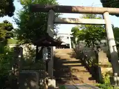 西向天神社の鳥居