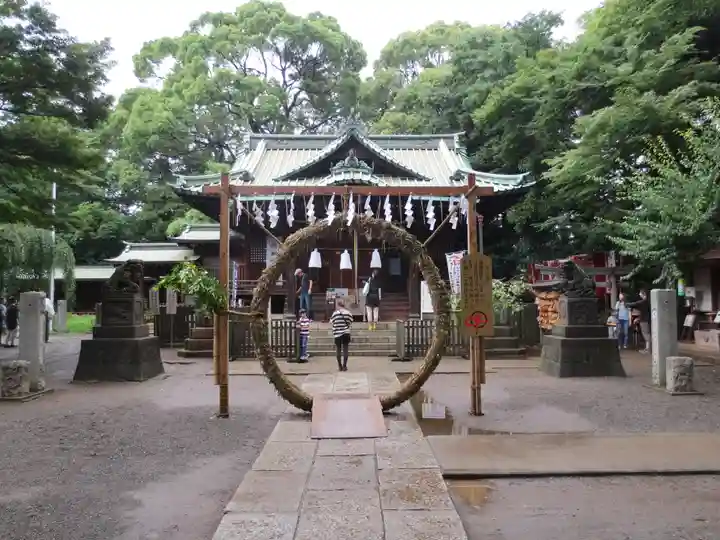 代々木八幡宮の本殿・本堂