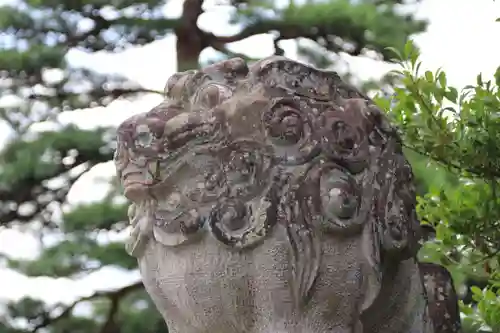 開成山大神宮の狛犬