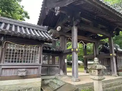 小野住吉神社の山門・神門
