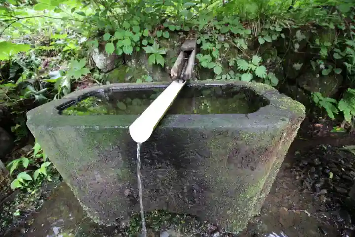 戸隠神社奥社の手水舎