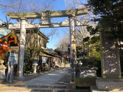 銚港神社の鳥居