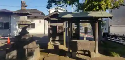 稲荷神社の手水舎