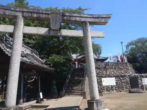 富士浅間神社の鳥居