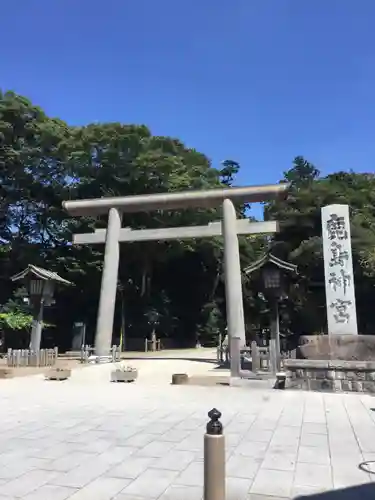 鹿島神宮の鳥居