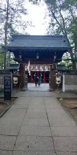 赤坂氷川神社の山門・神門