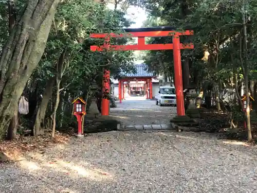 元石清水八幡神社の鳥居