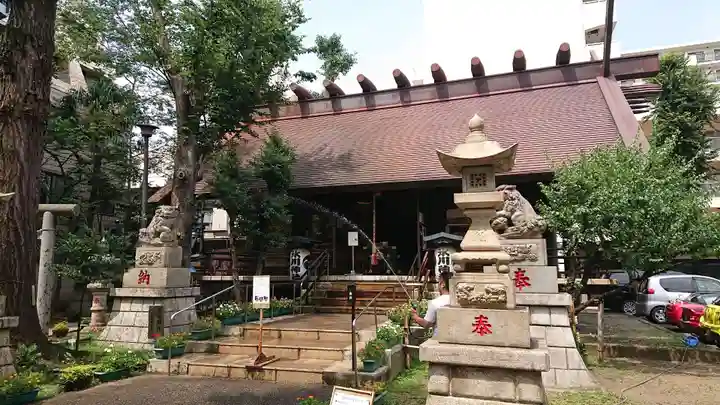 高円寺氷川神社の本殿・本堂