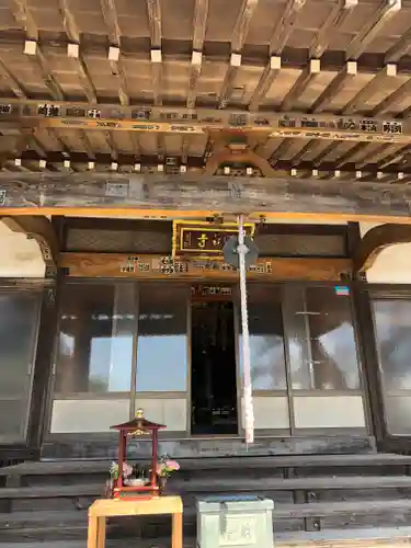 歓喜寺の本殿・本堂