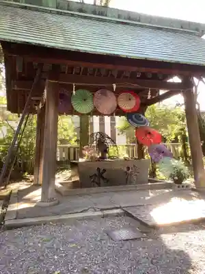 若宮神明社の手水舎