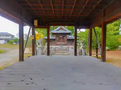 神明社(丹陽町九日市場)の本殿・本堂