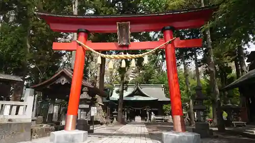 小室浅間神社の鳥居