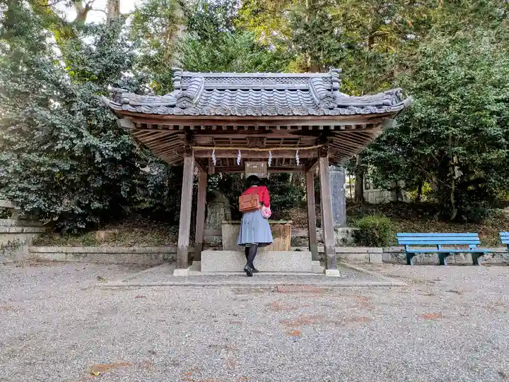 日吉神社の手水舎