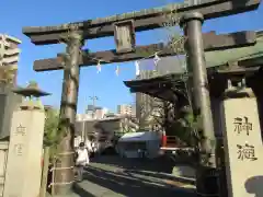 河原町稲荷神社の鳥居